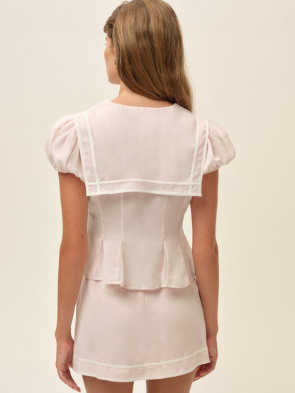 Ashley Top Pink - For Love & Lemons
