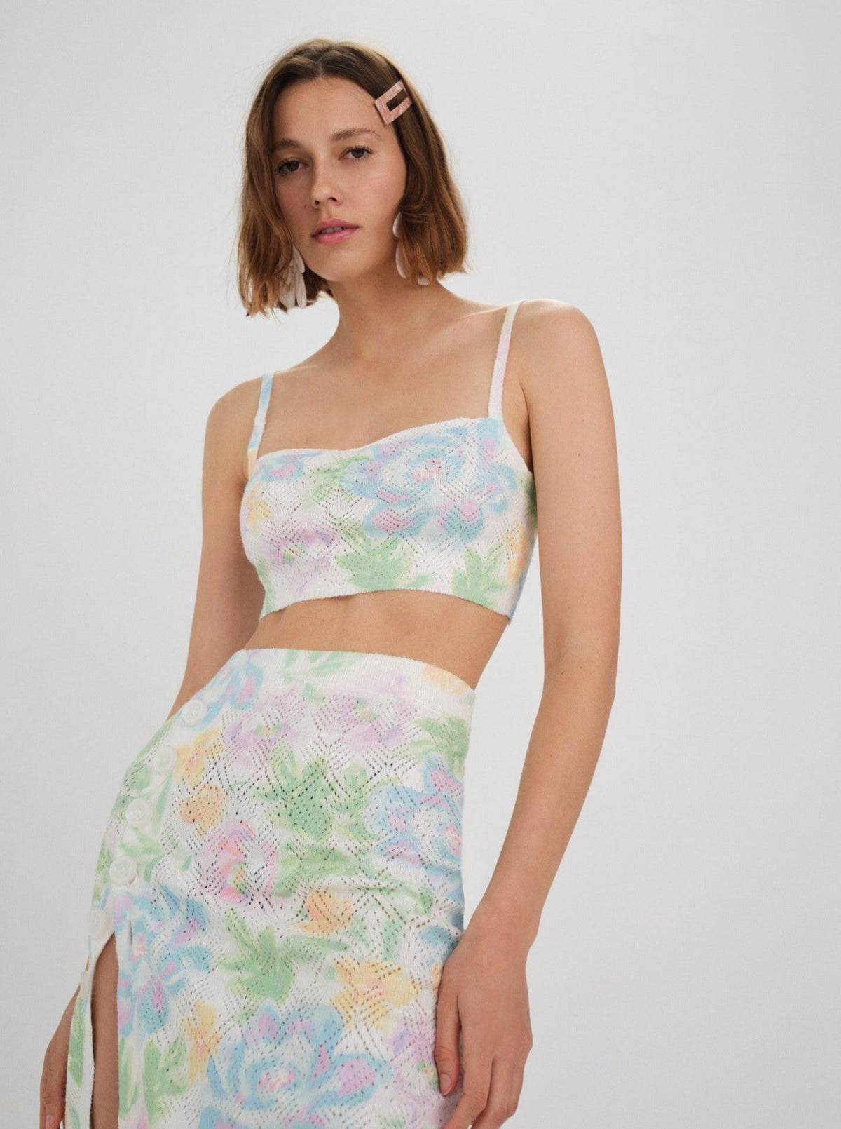Reese Crop Top Multi - For Love & Lemons