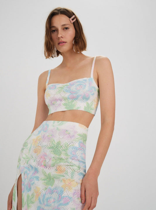 Reese Crop Top Multi - For Love & Lemons