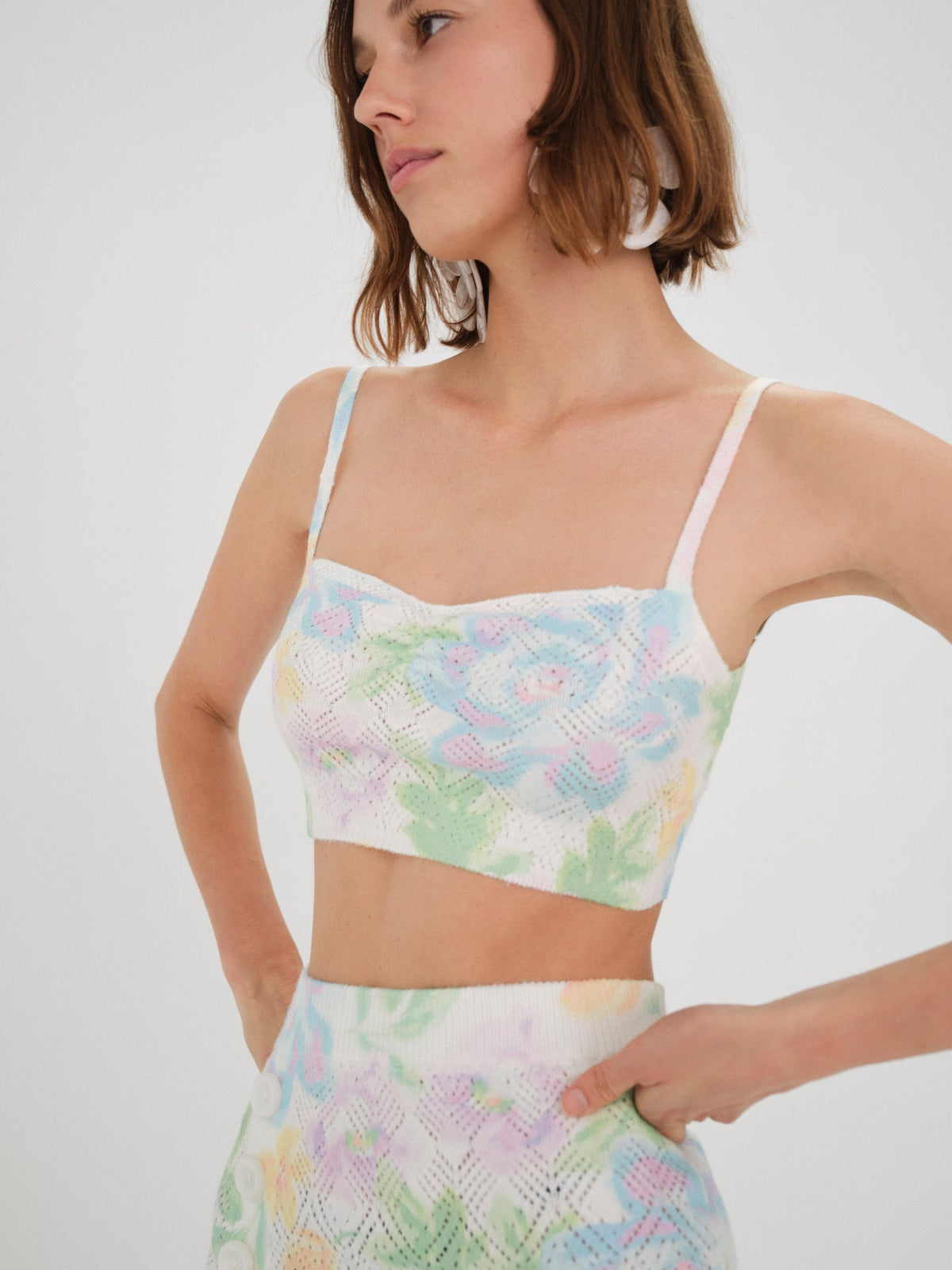 Reese Crop Top Multi - For Love & Lemons