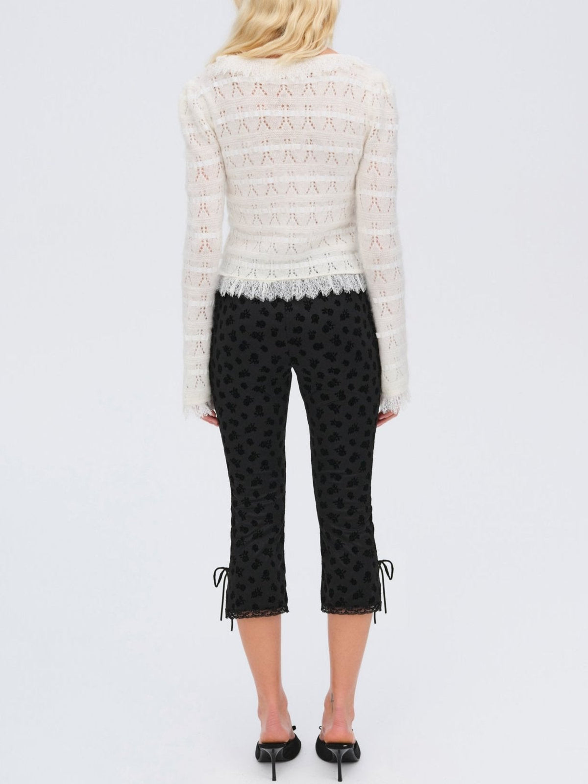 Jayla Cardigan Cream - For Love & Lemons