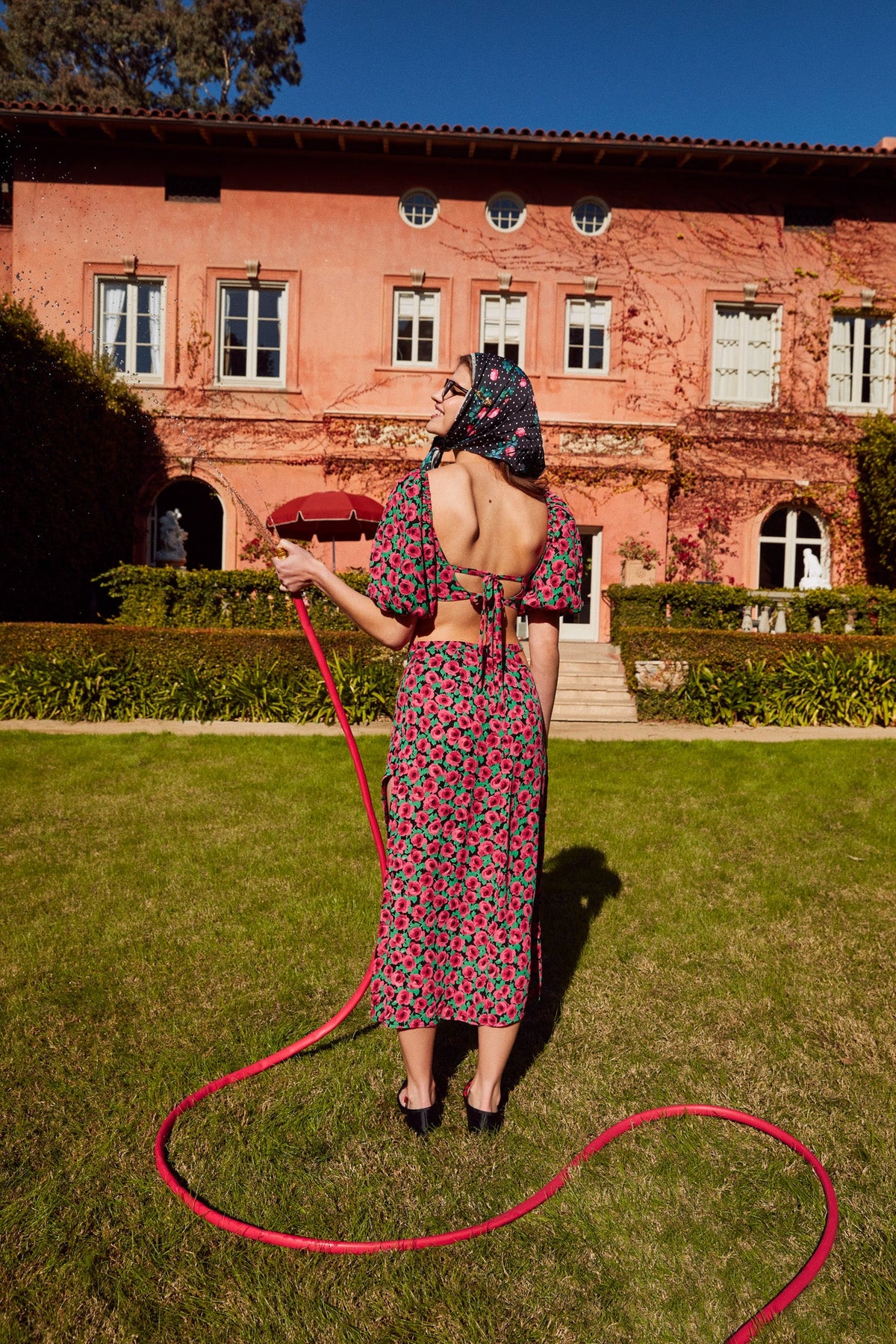 Dolcetto Crop Top Red - For Love & Lemons