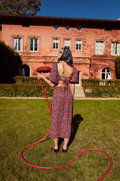Dolcetto Crop Top Red - For Love & Lemons