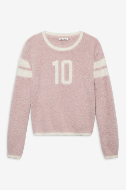 Founded in '10 Sweater Pink - For Love & Lemons