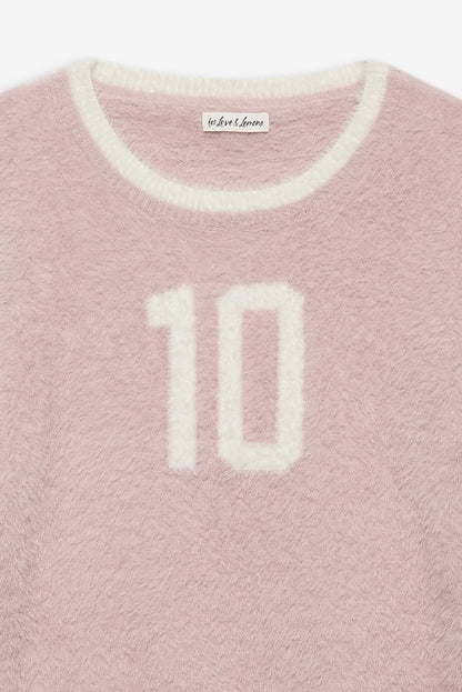 Founded in '10 Sweater Pink - For Love & Lemons