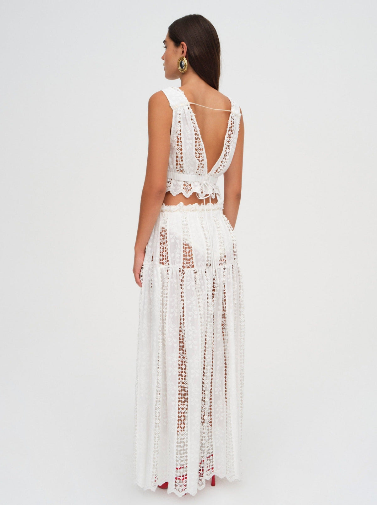 Tracy Top White - For Love & Lemons