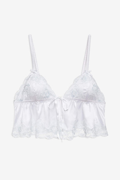 Jaden Sleep Top White - For Love & Lemons