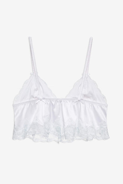 Jaden Sleep Top White - For Love & Lemons