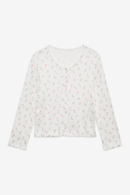 Elliana Cardigan White - For Love & Lemons