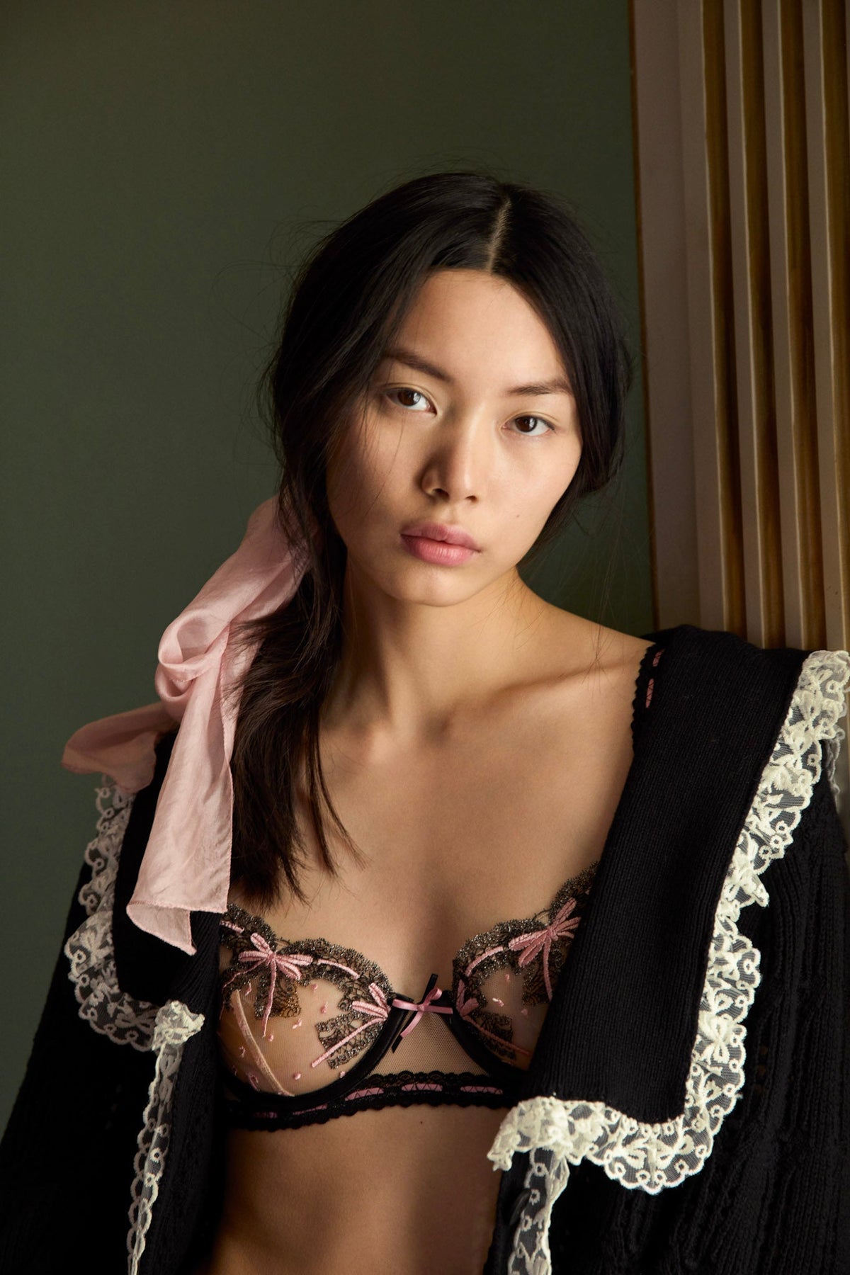 Love Letters Underwire Bra Black - For Love & Lemons