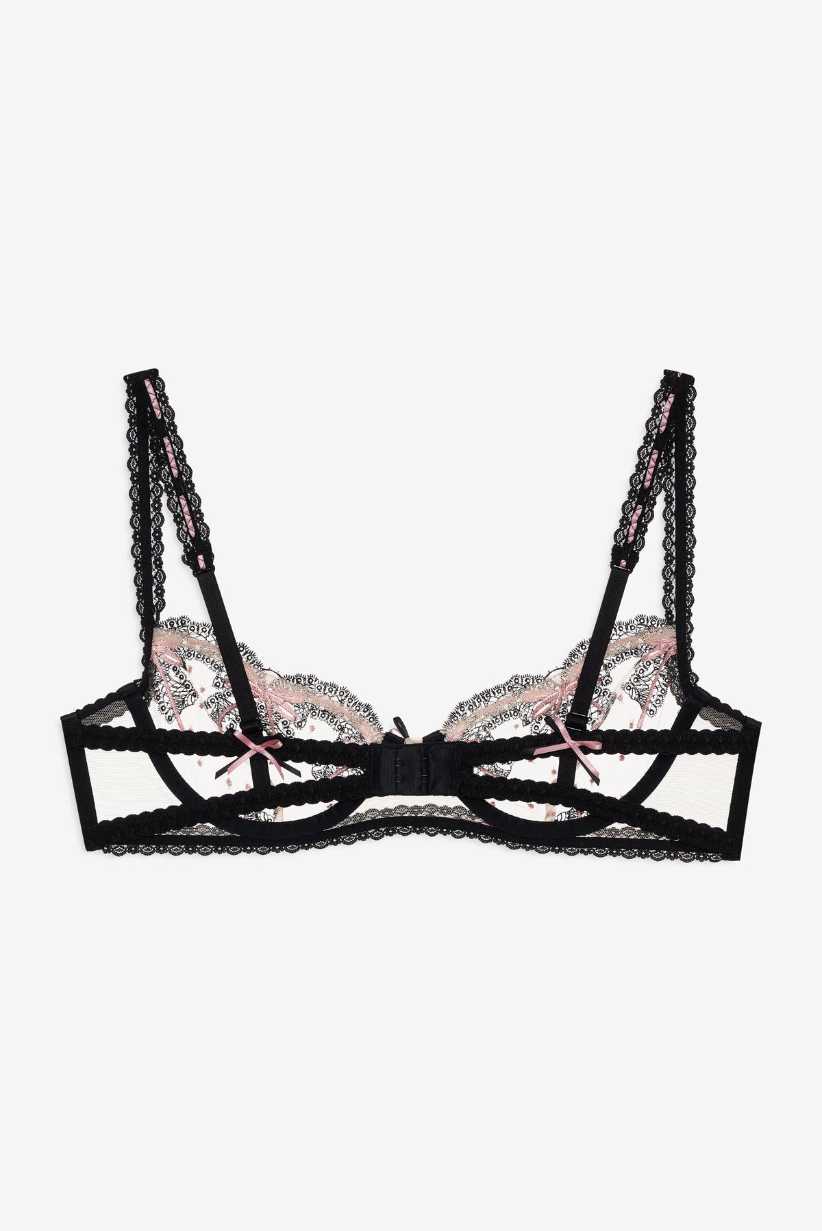 Love Letters Underwire Bra Black - For Love & Lemons