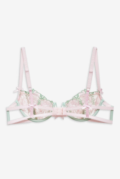 Love Story Underwire Bra Green - For Love & Lemons