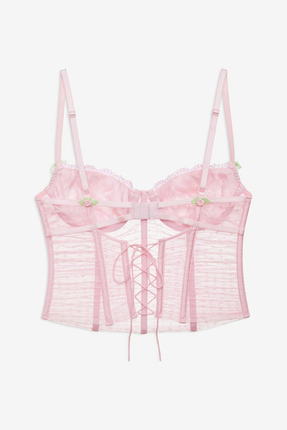 Cherub Love Bustier Pink - For Love & Lemons