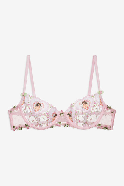 Cherub Love Underwire Bra Pink - For Love & Lemons