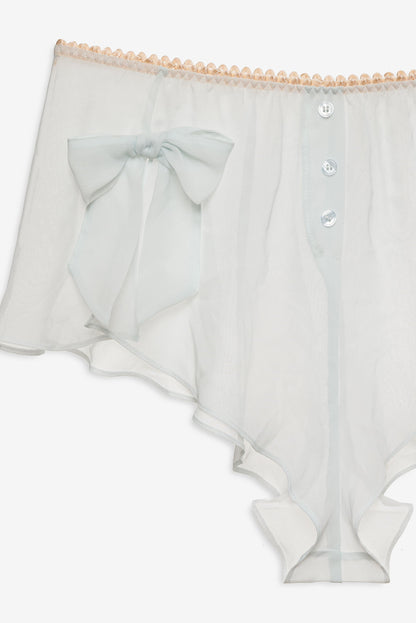 Winter Roses Short Blue - For Love & Lemons