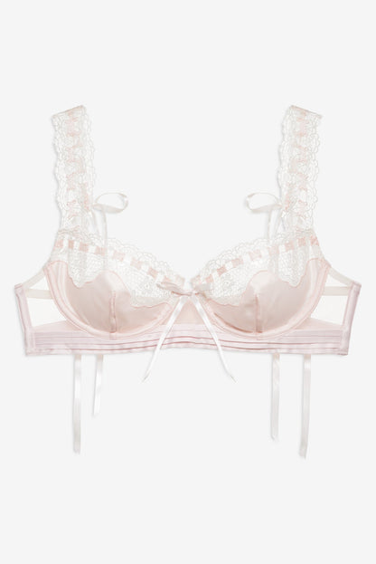 Starlet Underwire Bra Peach - For Love & Lemons