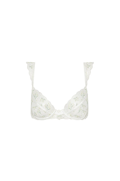 Baby's Breath Underwire Bra Ivory - For Love & Lemons