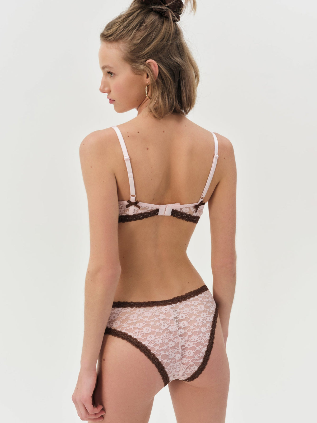 Pamela Underwire Bra LT Pink - For Love & Lemons