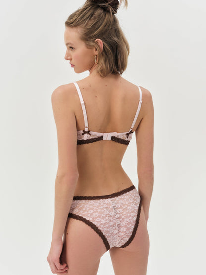 Pamela Underwire Bra LT Pink - For Love & Lemons