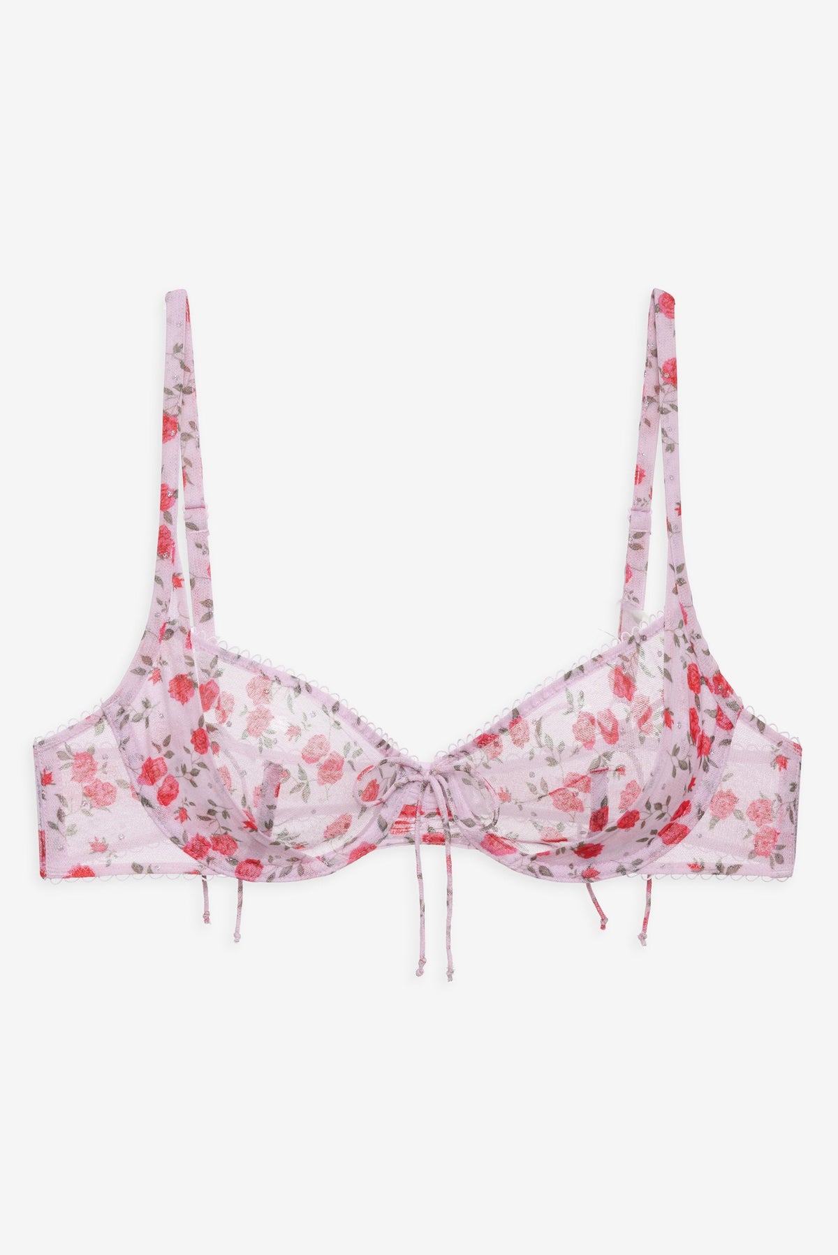 Lottie Underwire Bra Pink - For Love & Lemons