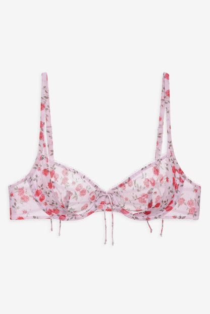 Lottie Underwire Bra Pink - For Love & Lemons