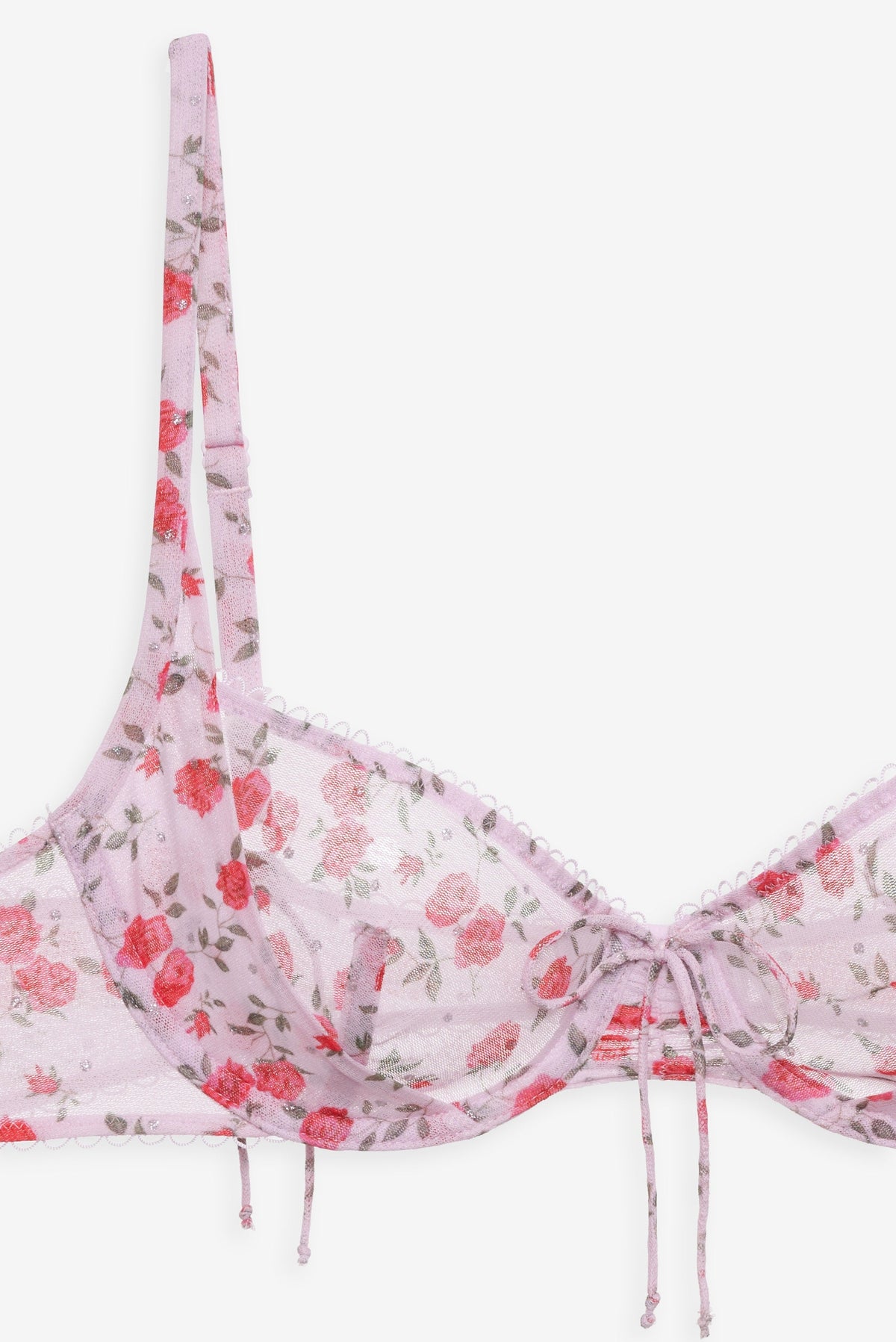 Lottie Underwire Bra Pink - For Love & Lemons