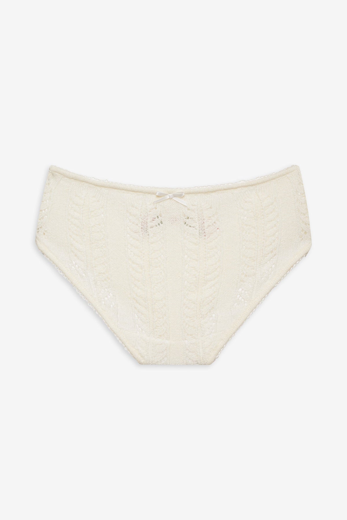 Nathalie Cheeky Panty White - For Love & Lemons