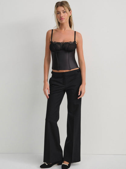 Papillon Bustier Black - For Love & Lemons