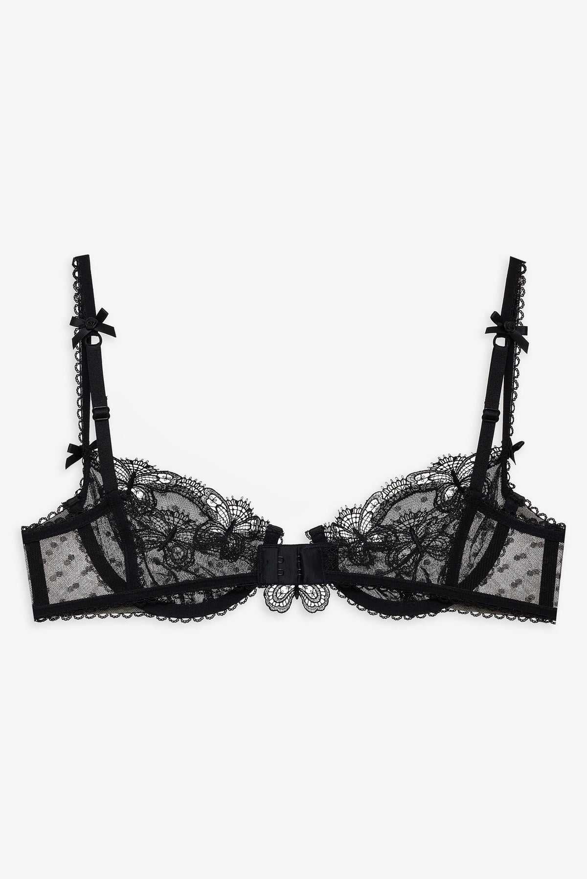 Papillon Underwire Bra Black - For Love & Lemons