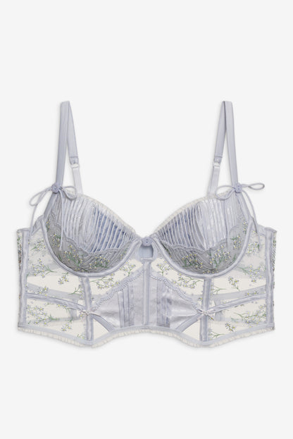 Baby's Breath Bustier Blue - For Love & Lemons