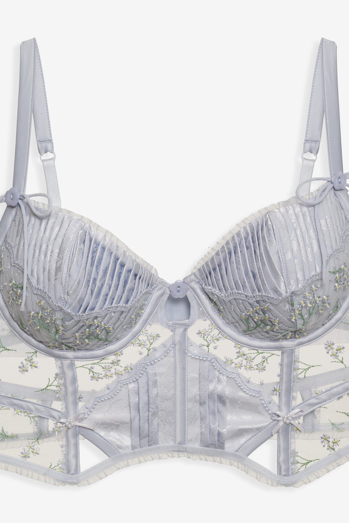 Baby's Breath Bustier Blue - For Love & Lemons