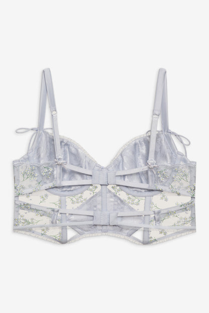 Baby's Breath Bustier Blue - For Love & Lemons