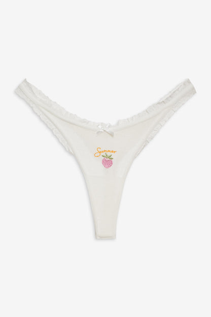 Summer Panty Pack White - For Love & Lemons