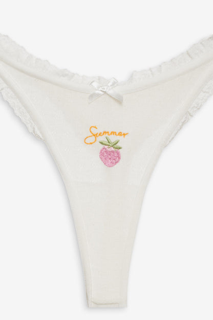 Summer Panty Pack White - For Love & Lemons