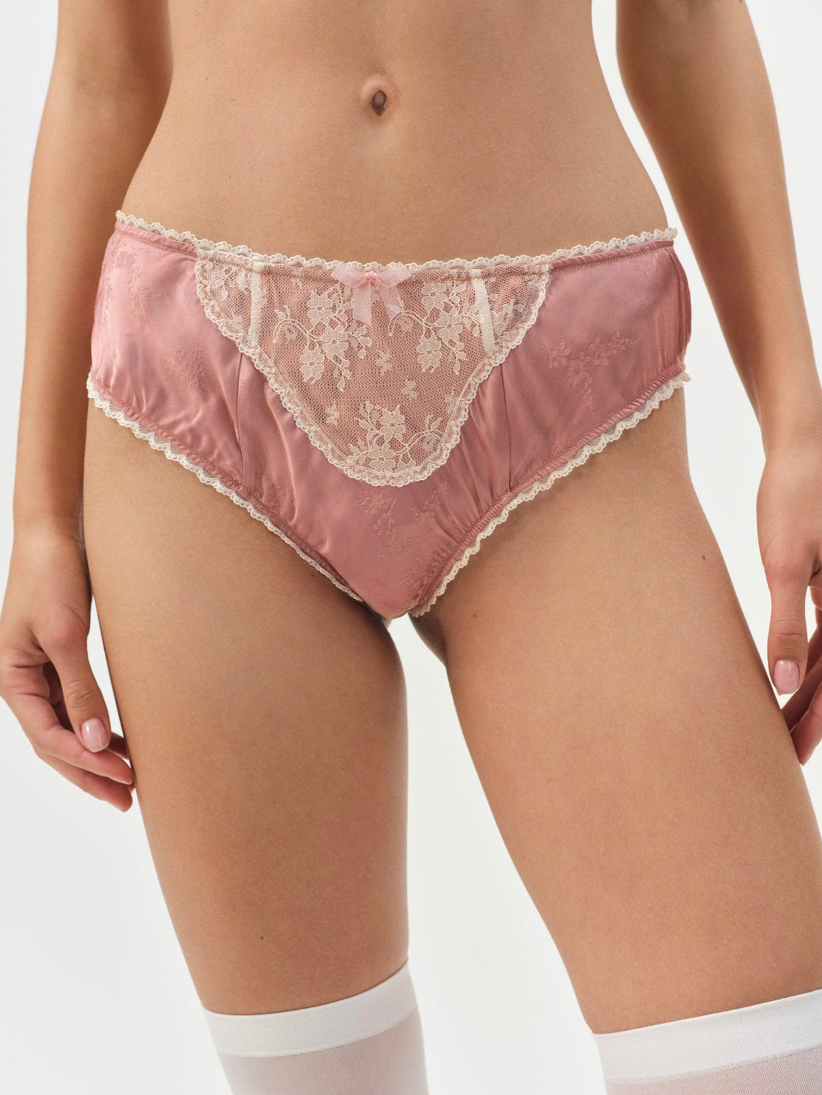 Juliet High-Waist Panty Terracotta - For Love & Lemons