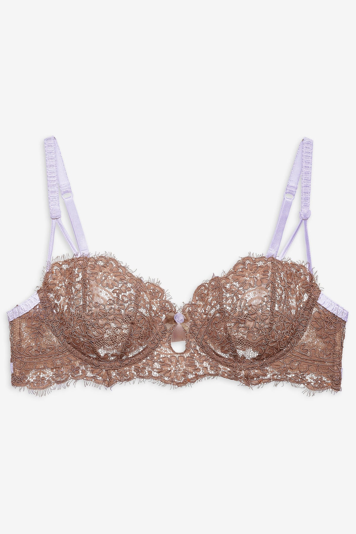 Holly Underwire Bra Chocolate - For Love & Lemons