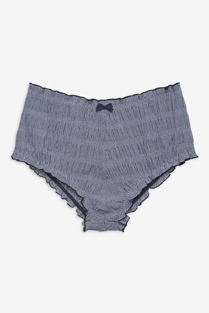 Denim Hearts Bloomer Short Blue - For Love & Lemons