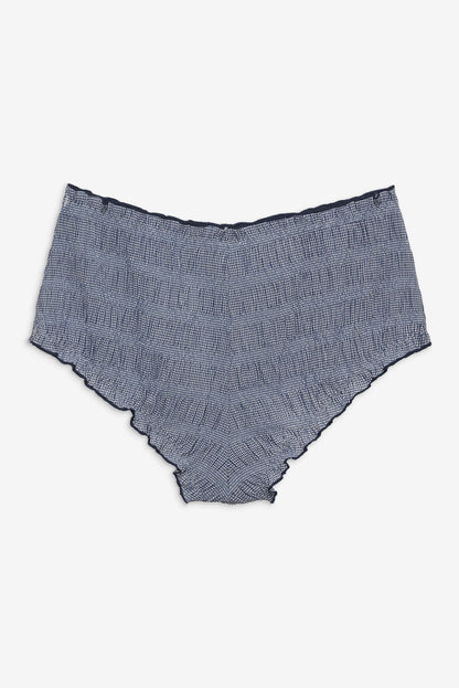Denim Hearts Bloomer Short Blue - For Love & Lemons