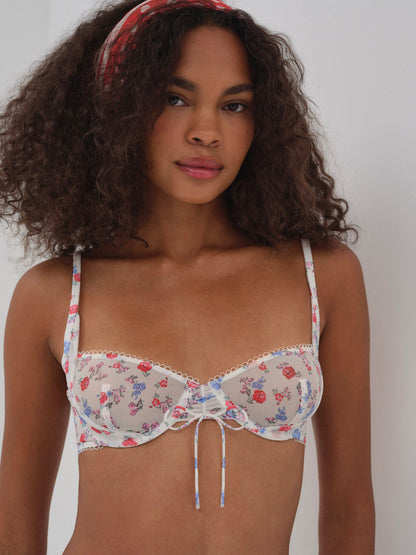 Lottie Bra Red - For Love & Lemons