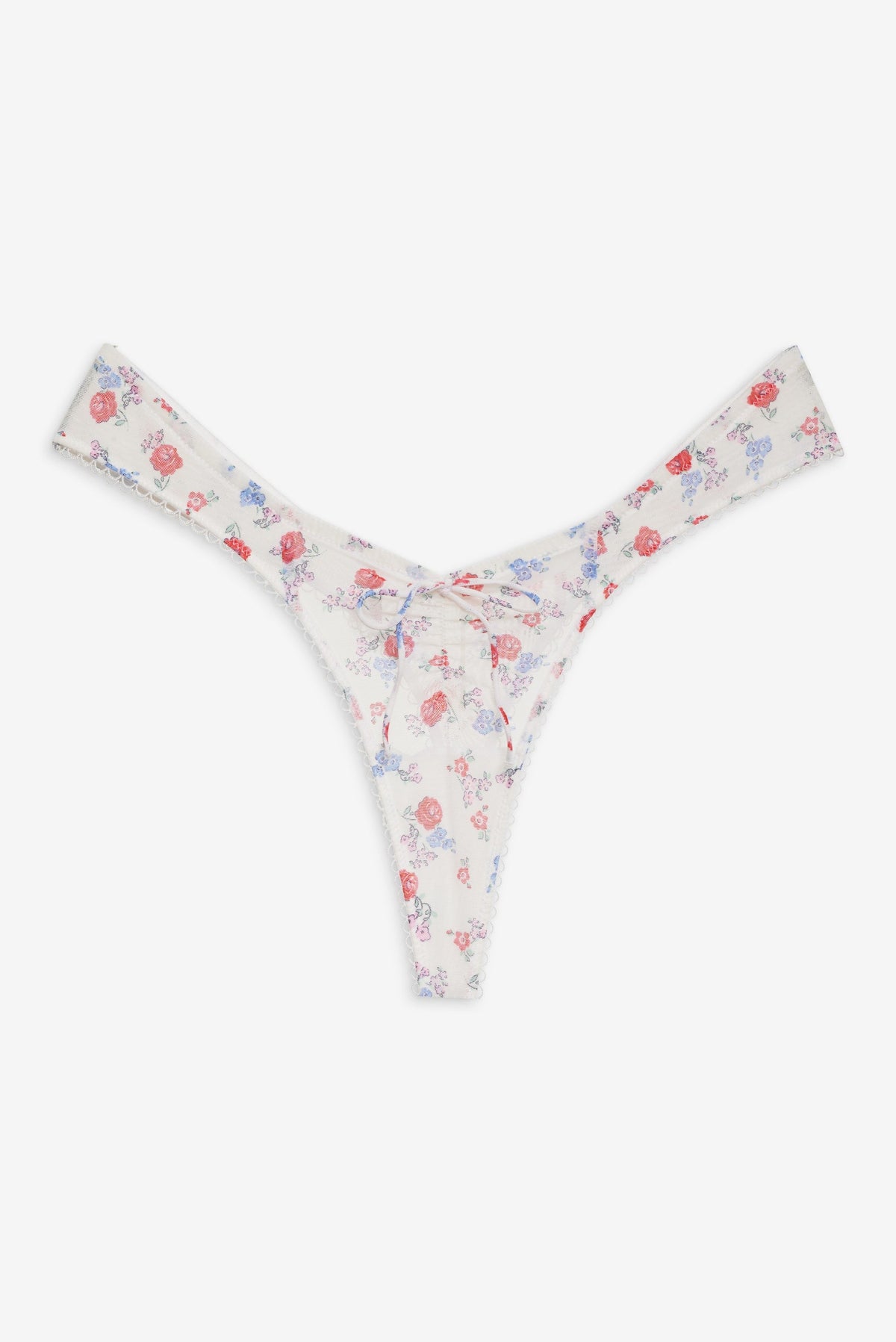 Lottie Thong Panty Red - For Love & Lemons