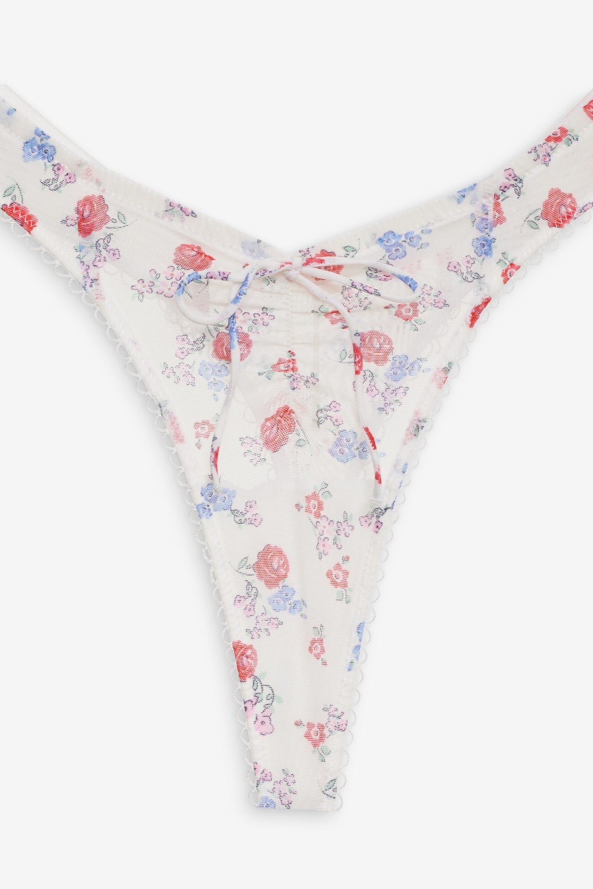 Lottie Thong Panty Red - For Love & Lemons