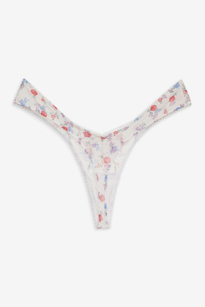 Lottie Thong Panty Red - For Love & Lemons