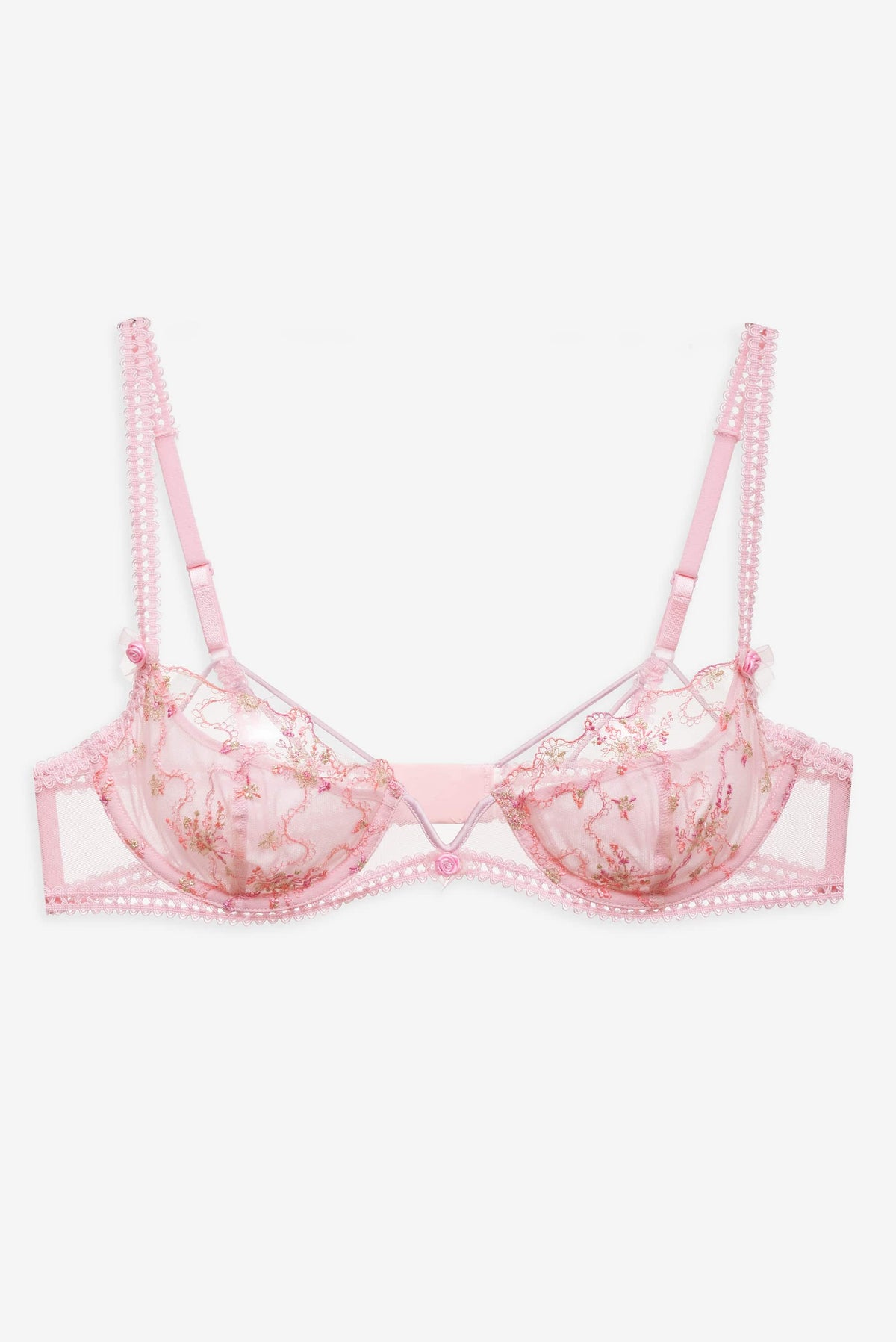 Dainty Daphne Underwire Bra Pink - For Love & Lemons