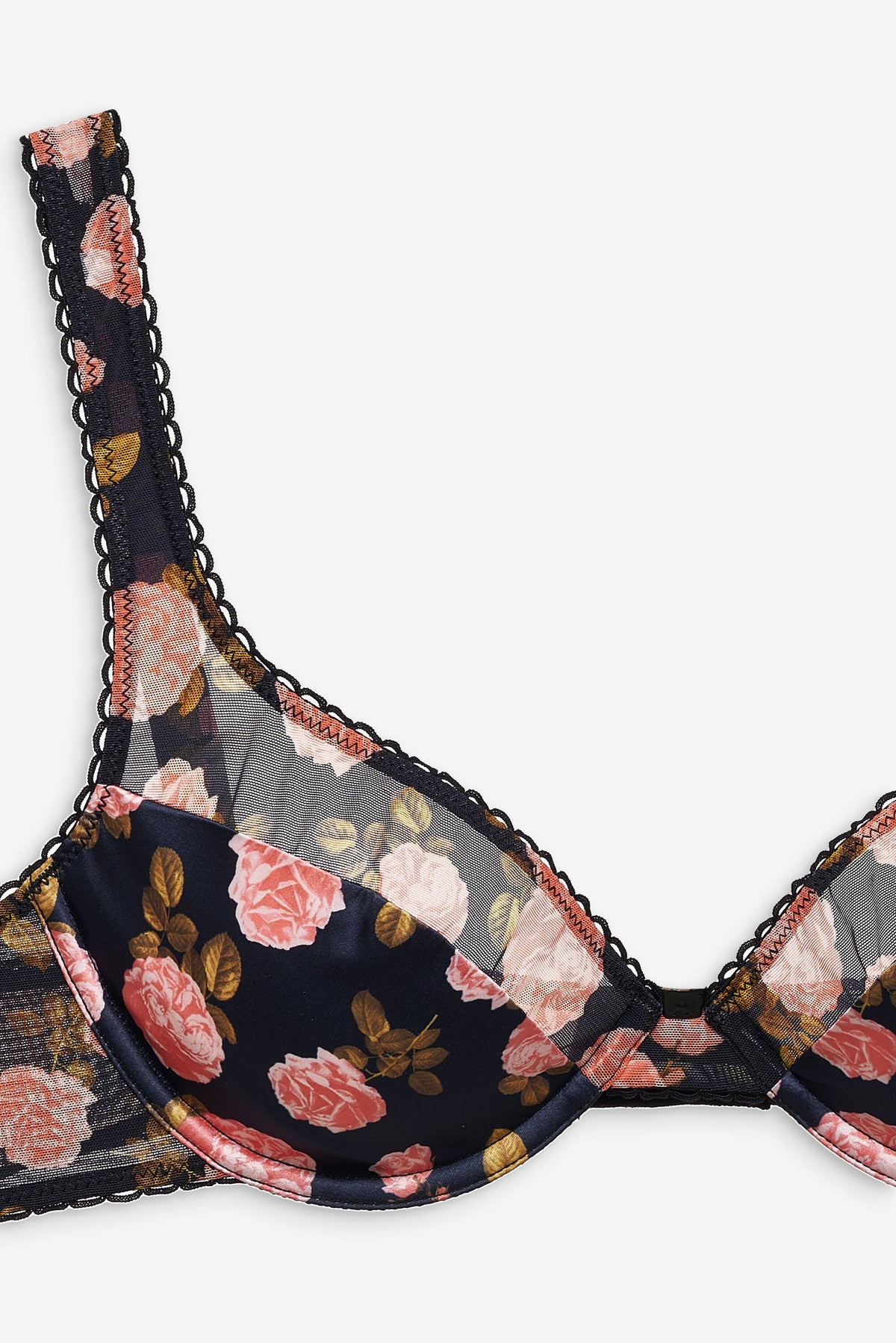 Kayla Underwire Bra Navy - For Love & Lemons