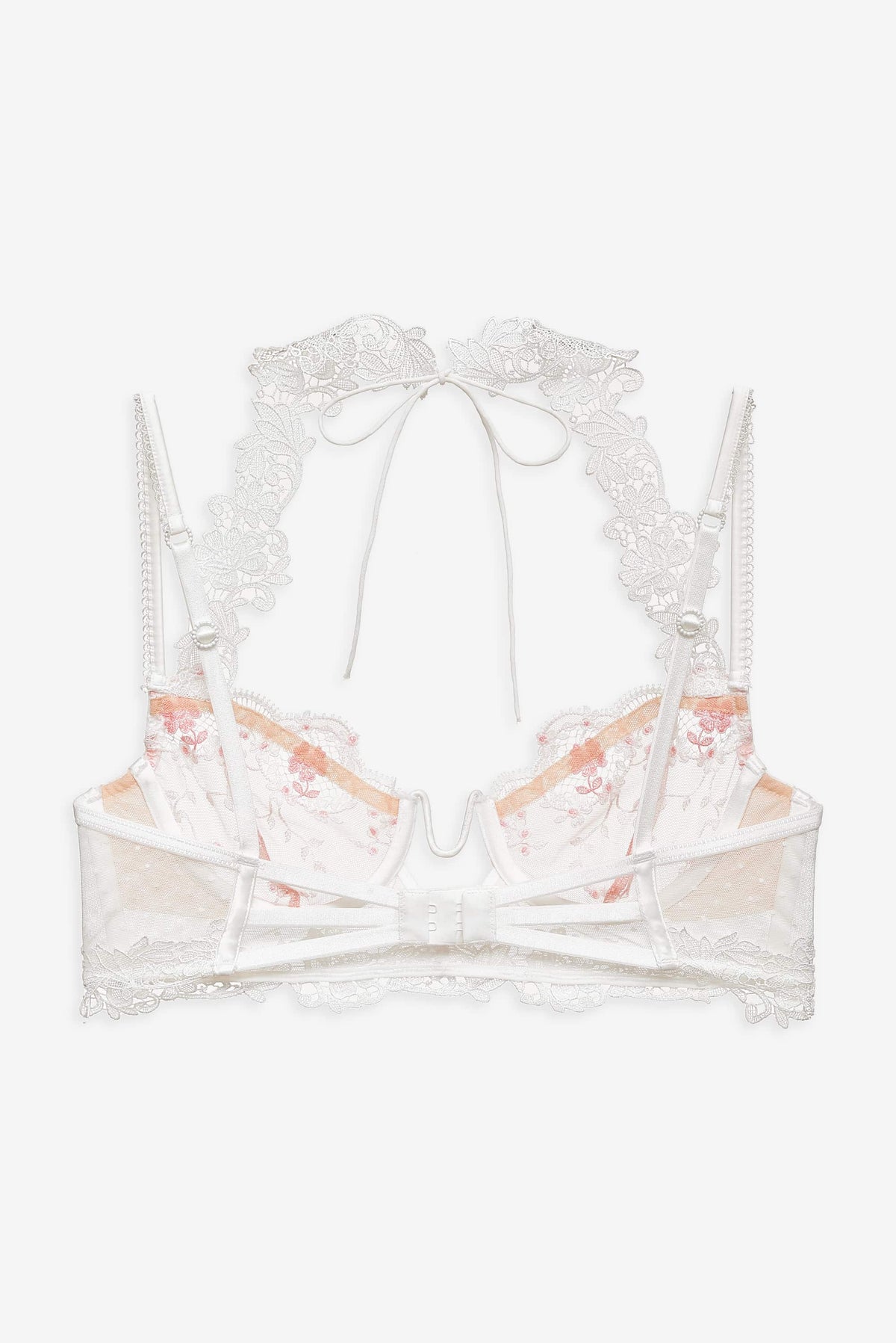 Le Fleur Underwire Bra Peach - For Love & Lemons