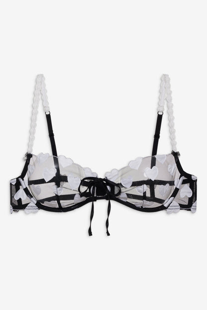 Mia Underwire Bra Black - For Love & Lemons