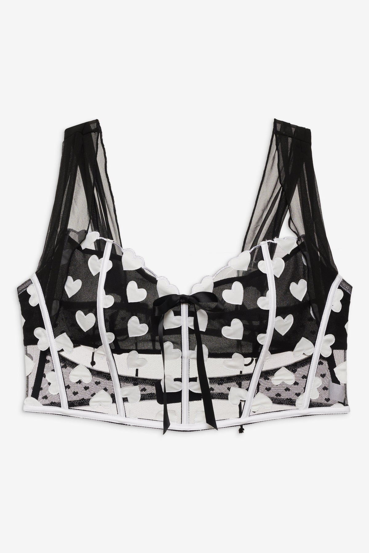 Mia Bustier Black - For Love & Lemons