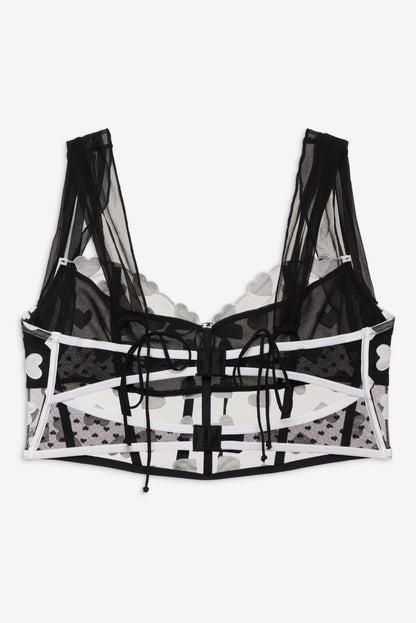 Mia Bustier Black - For Love & Lemons