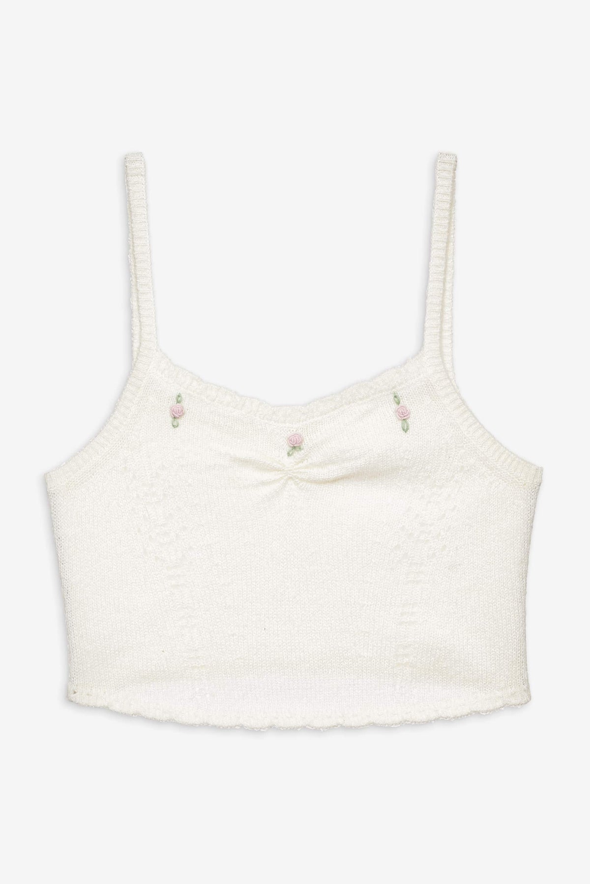 London Knit Cami Top Cream - For Love & Lemons