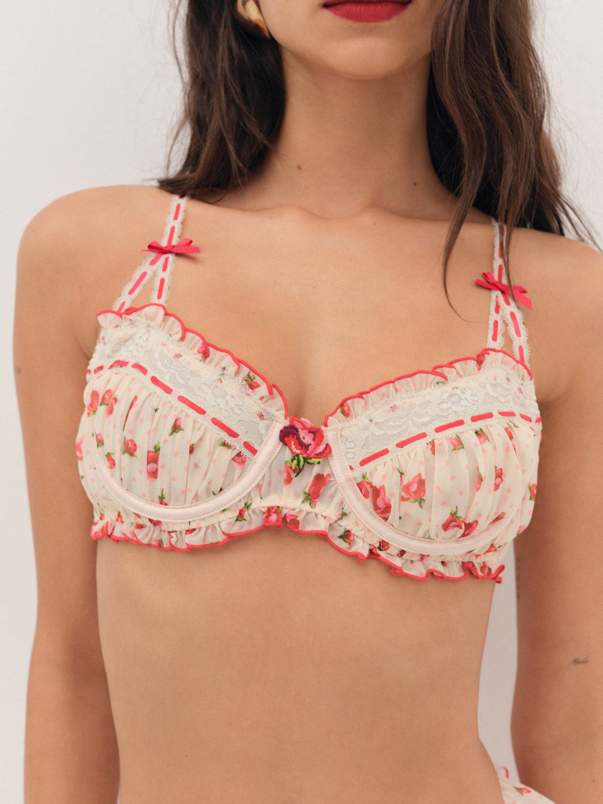 Leah Underwire Bra Cream - For Love & Lemons